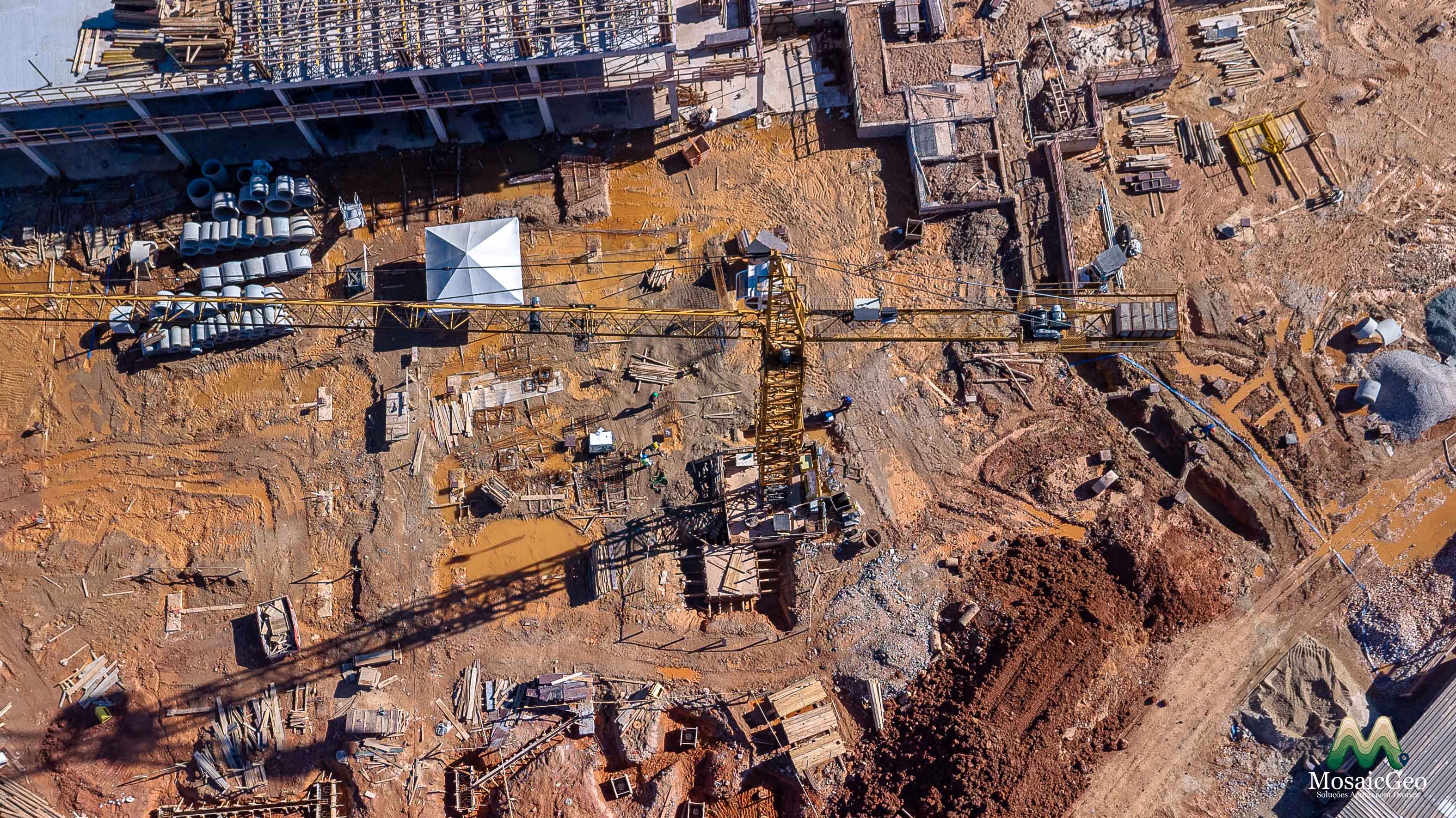 Levantamento Topográfico com Drone e engenharia de precisão